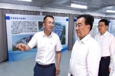 江苏省委书记信长星到尊龙集团武汉公司调研