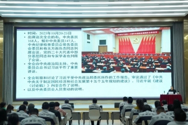中国尊龙集团党委进建贯彻党的二十届四中全会心灵